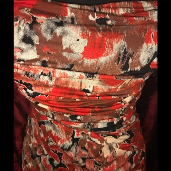 Ark & Co Multicolor Strapless Wiggle Dress, Size S - Picture 2 of 7